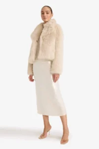DeFacto A Cut Normal Waist sequined Material Skirt - Image 3