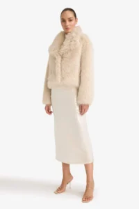 DeFacto A Cut Normal Waist sequined Material Skirt - Image 7