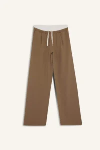 DeFacto Elastic Waist Wide Leg Trousers Girl - Image 4
