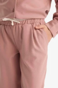 DeFacto Elastic Waist Wide Leg Trousers Girl - Image 4
