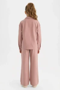 DeFacto Elastic Waist Wide Leg Trousers Girl - Image 5