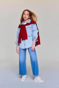 DeFacto 90's Wide Leg Wide Leg Jean Trousers Girls