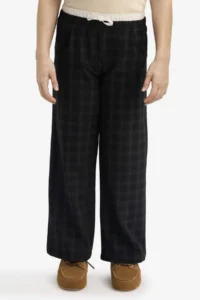 DeFacto Wide Leg Short Hem Pants Girls' - Image 3