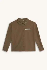 DeFacto Printed Long Sleeve Shirt Girls' - Image 3