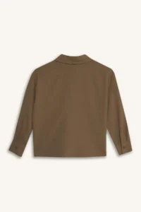DeFacto Printed Long Sleeve Shirt Girls' - Image 5