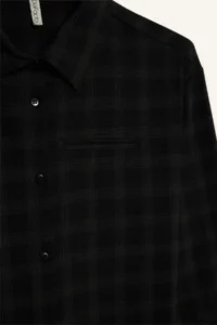 DeFacto Checkered Long Sleeve Shirt Girls' - Image 6