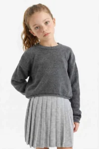 DeFacto Pleated Skirt Girls' - Image 3