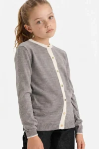 DeFacto buttoned Cardigan Girls' - Image 3