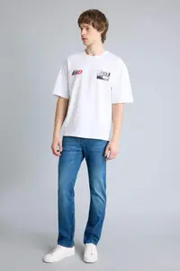 DeFacto Initial D Boxy Fit Printed Short Sleeve T-Shirt - Image 2