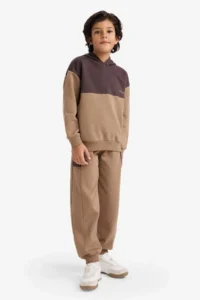 DeFacto Cargo Fit Elastic Waist Sweatpants Boy - Image 2