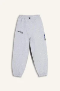 DeFacto Oversize Wide Fit Elastic Waist Printed Sweatpants Boy - Image 4