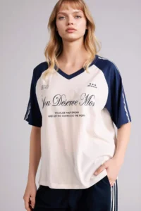 DeFacto Oversized Printed T-Shirt