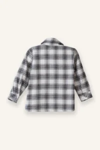 DeFacto Checked Flannel Long Sleeve Shirt Baby Boy - Image 5