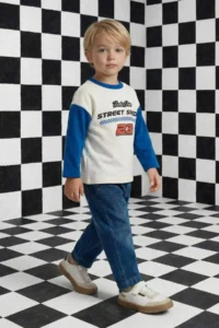 DeFacto Plain Hem Jeans Pants Baby Size - Image 2