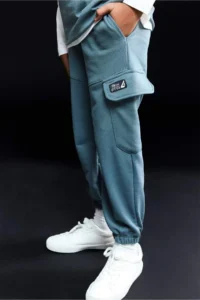 DeFacto Elastic Waist Cargo Pocket Jogger Sweatpants Boy - Image 3
