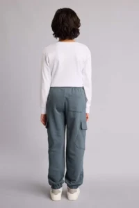 DeFacto Elastic Waist Cargo Pocket Jogger Sweatpants Boy - Image 5