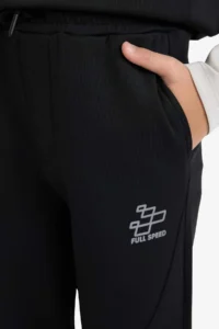 DeFacto Boy's Elastic Waist Printed Skuba Diving Fabric Sweatpants - Image 4
