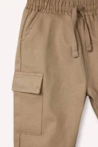 DeFacto Cargo Fit Jogger Leg Gabardine Trousers Baby Boy - Image 2