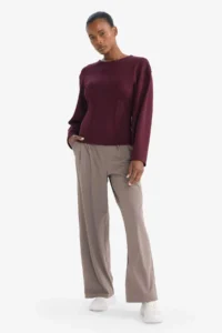 DeFacto Crew Neck Long Sleeve T-Shirt - Image 2