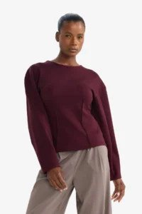 DeFacto Crew Neck Long Sleeve T-Shirt - Image 3