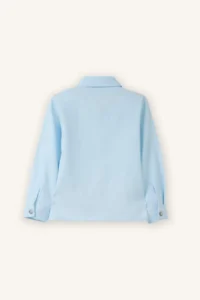 DeFacto Shirt Collar Cotton Long Sleeve Shirt Baby Boy - Image 3
