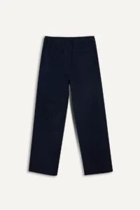 DeFacto Loose Fit Straight Leg Gabardine Trousers Boy - Image 3