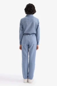 DeFacto Boys' Plain Hem Pants - Image 5