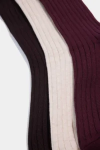 DeFacto Women 3-pack Cotton LONG Socks - Image 4