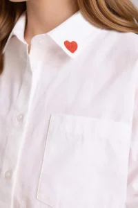 DeFacto Printed Poplin Shirt Girls' - Image 4