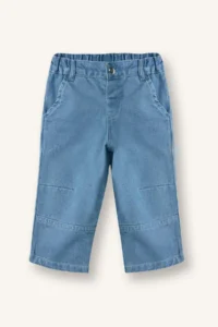 DeFacto Beli Lastikli Jean Pantolon Erkek Bebek - Image 3