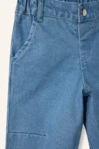 DeFacto Beli Lastikli Jean Pantolon Erkek Bebek - Image 4