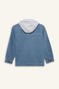 DeFacto Removable Hooded Jacket Boy - Image 3