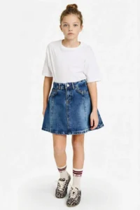 DeFacto Jeans Skirt Girls' - Image 4