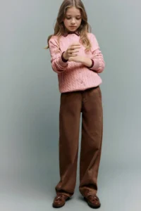 DeFacto Crew Neck Cardigan Girls' - Image 2