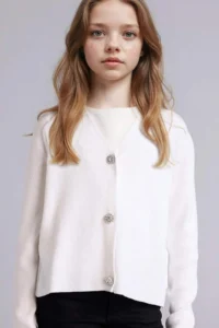 DeFacto V-neck Cardigan Girls'