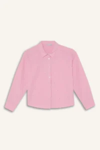 DeFacto Girls' Poplin Shirt