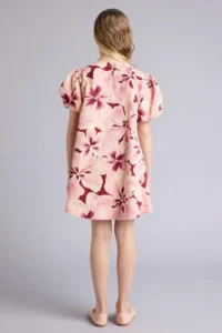 DeFacto Patterned Cotton Dress Girls' - Image 5