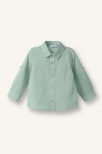DeFacto Flared Poplin Shirt Baby Size