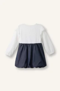 DeFacto Embroidered Long Sleeve Ribbed Camisole Dress Baby Girl - Image 5
