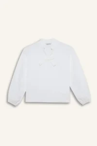 DeFacto Regular Fit Poplin Long Sleeve Blouse Girls