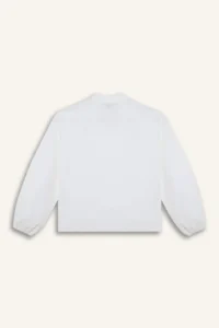 DeFacto Regular Fit Poplin Long Sleeve Blouse Girls - Image 3