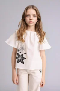DeFacto Twill Blouse Girls'