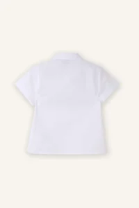 DeFacto Linen Look Short Sleeve Shirt for Baby Boy - Image 3