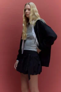 DeFacto Balloon Fit Normal Waist Mini Skirt - Image 2