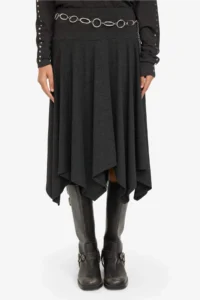 DeFacto A Cut Midi Skirt - Image 2