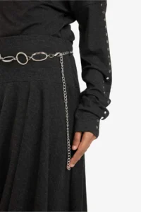 DeFacto A Cut Midi Skirt - Image 3