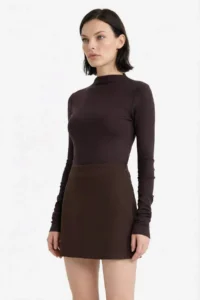 DeFacto A Cut Mini Skirt - Image 3