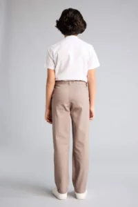 DeFacto Regular Fit Straight Leg Gabardine Trousers Boy - Image 5
