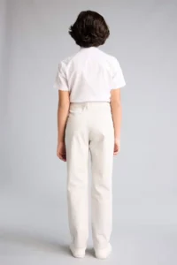 DeFacto Regular Fit Straight Leg Gabardine Trousers Boy - Image 4