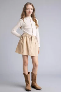 DeFacto Cotton Skirt Girls' - Image 2